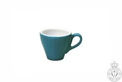 Dibbern Solid Color Vintage Blue Espresso-Obertasse Classico