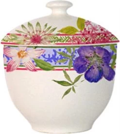 Gien Millefleurs Zuckerdose