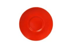 Dibbern Solid Color Koralle Espresso-Untertasse Rund