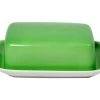 Dibbern Solid Color Apfelgrün Butterdose