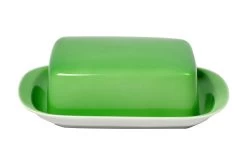 Dibbern Solid Color Apfelgrün Butterdose