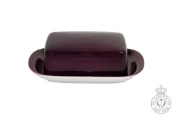 Dibbern Solid Color Pflaume Butterdose