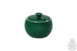 Dibbern Solid Color Tannengrün Zuckerdose