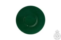 Dibbern Solid Color Tannengrün Cappuccino-Untertasse