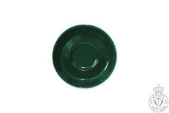 Dibbern Solid Color Tannengrün Espresso-Untertasse Rund