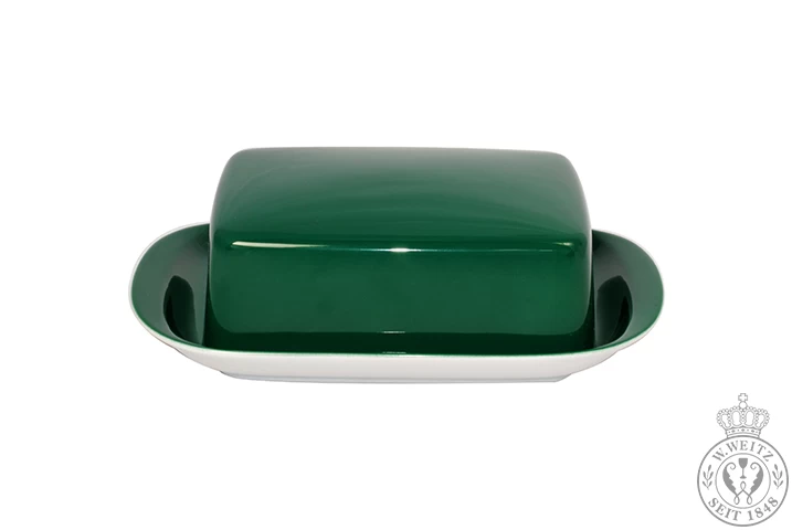 Dibbern Solid Color Tannengrün Butterdose