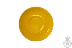 Dibbern Solid Color Sonnengelb Cappuccino-Untertasse