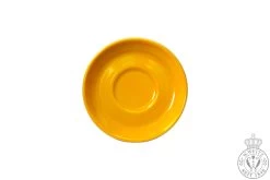 Dibbern Solid Color Sonnengelb Espresso-Untertasse Rund