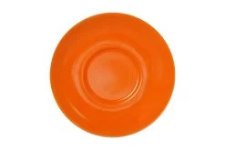 Dibbern Solid Color Orange Cappuccino-Untertasse