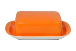 Dibbern Solid Color Orange Butterdose