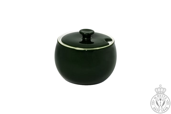 Dibbern Solid Color Russischgrün Zuckerdose