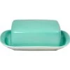 Dibbern Solid Color Türkis Butterdose