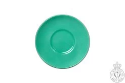 Dibbern Solid Color Türkis Kaffee-Untertasse