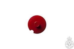 Dibbern Solid Color Signalrot Deckel Für Zuckerdose