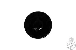 Dibbern Solid Color Schwarz Espresso-Untertasse Classico