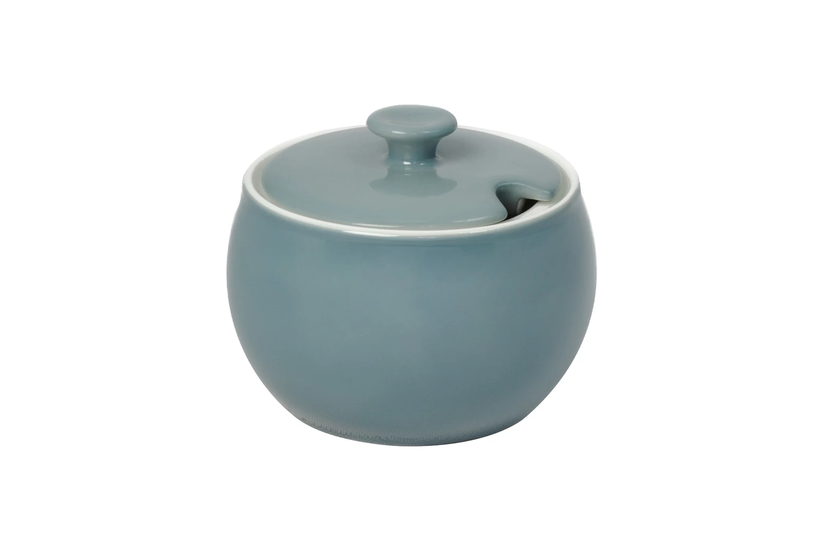 Dibbern Solid Color Grau Zuckerdose