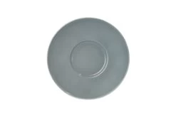 Dibbern Solid Color Grau Espresso-Untertasse Rund