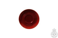 Dibbern Solid Color Paprika Espresso-Untertasse Rund