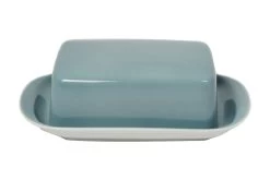 Dibbern Solid Color Grau Butterdose