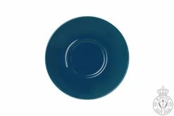 Dibbern Solid Color Pazifikblau Cappuccino-Untertasse