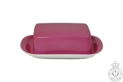 Dibbern Solid Color Pink Butterdose