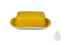 Dibbern Solid Color Sonnengelb Butterdose