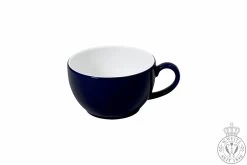 Dibbern Solid Color Kobalt Cappuccino-Obertasse