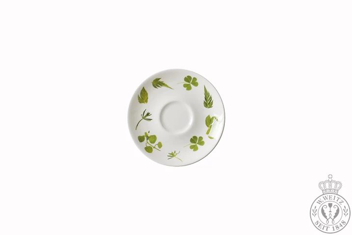 Dibbern Wildkräuter Espresso-Untertasse Rund/classico