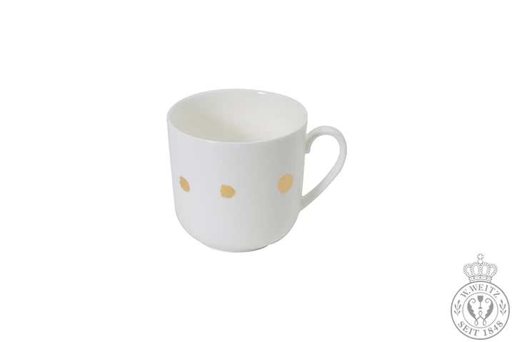 Dibbern Golden Pearls Becher Rund 0,32ltr.