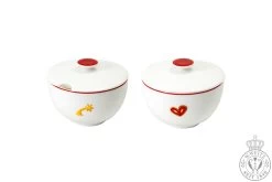 Dibbern Season's Greetings Zuckerdose Rund 0,25ltr.