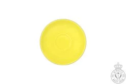 Dibbern Solid Color Zitrone Espresso-Untertasse Classico