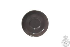 Dibbern Solid Color Umbra Espresso-Untertasse Rund