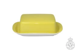 Dibbern Solid Color Zitrone Butterdose