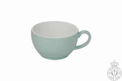 Dibbern Solid Color Mint Cappuccino-Obertasse