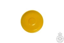 Dibbern Solid Color Sonnengelb Espresso-Untertasse Classic O