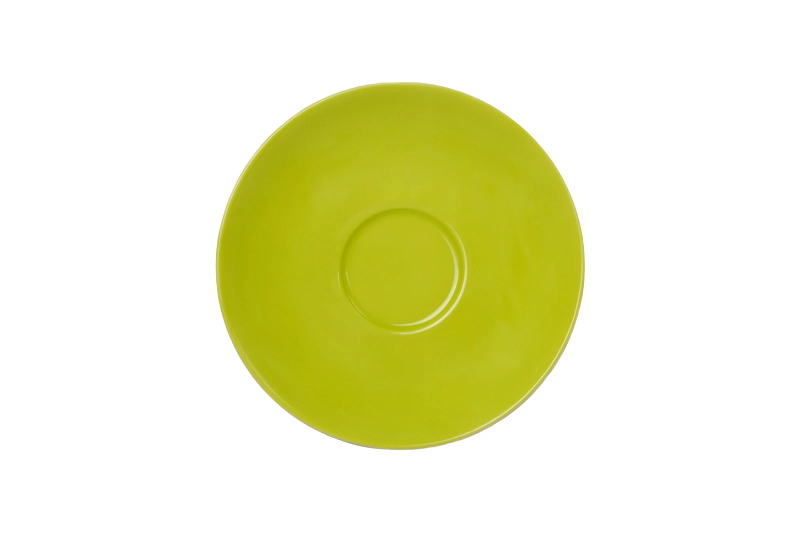 Dibbern Solid Color Limone Espresso-Untertasse Classico