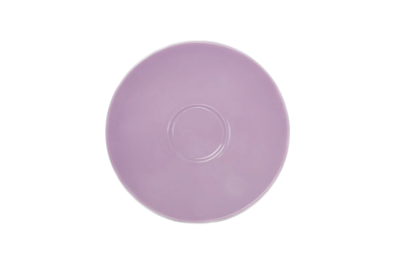 Dibbern Solid Color Flieder Espresso-Untertasse Classico