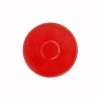 Dibbern Solid Color Signalrot Espresso-Untertasse Classico