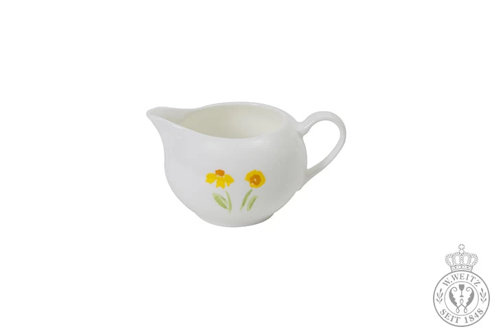 Dibbern Impression Blume Gelb Milchkännchen Rund 0,30ltr.