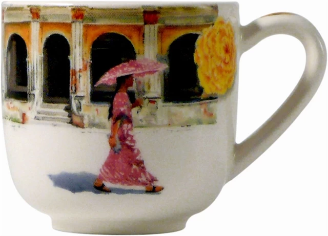 Gien Route Des Indes Espresso-Obertasse 0,08ltr.