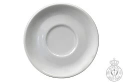 Dibbern Solid Color Weiß Espresso-Untertasse Rund