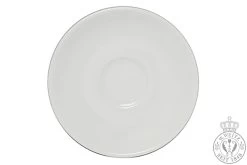 Dibbern Solid Color Weiß Espresso-Untertasse Classico