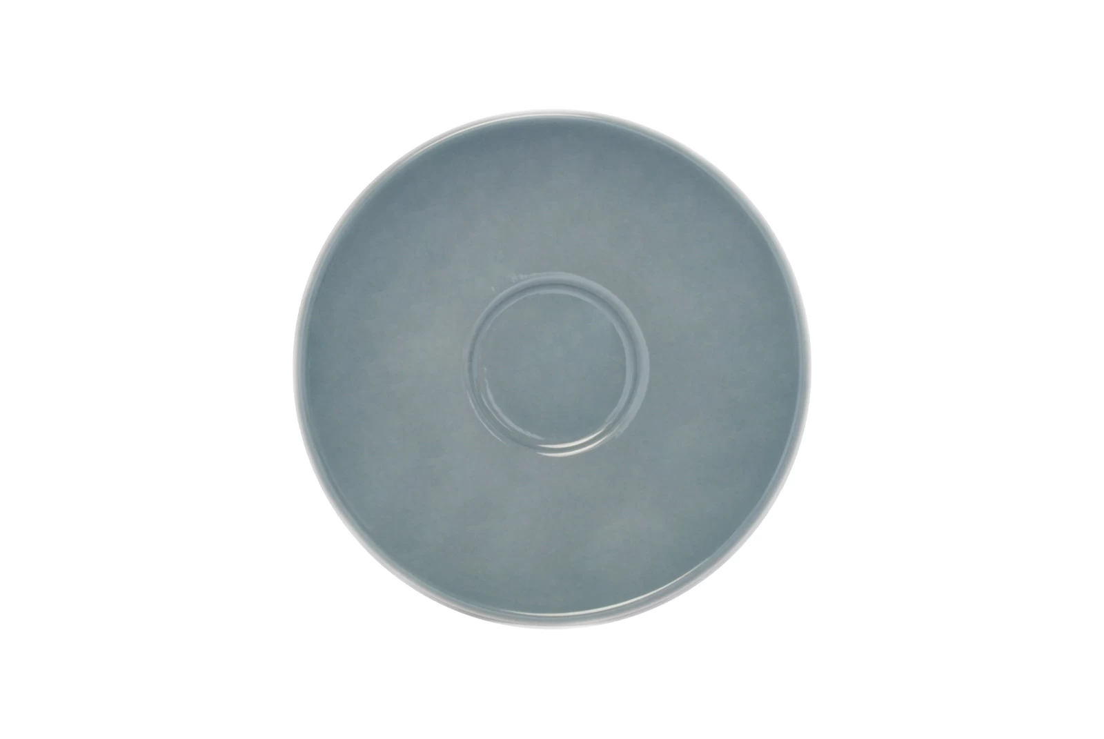 Dibbern Solid Color Grau Espresso-Untertasse Classico