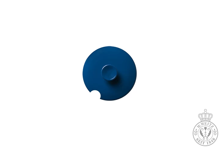 Dibbern Solid Color Pazifikblau Deckel Für Zuckerdose
