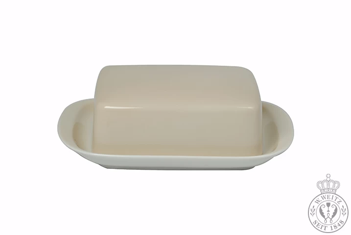 Dibbern Solid Color Sand Butterdose