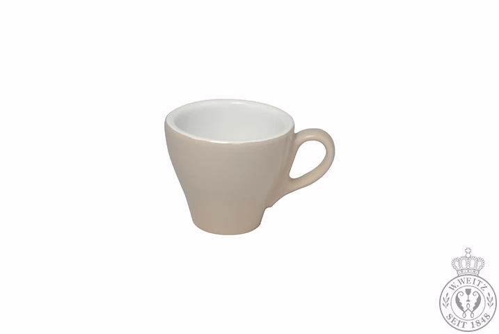 Dibbern Solid Color Sand Espresso-Obertasse Classico