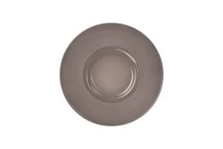 Dibbern Solid Color Kiesel Espresso-Untertasse Rund