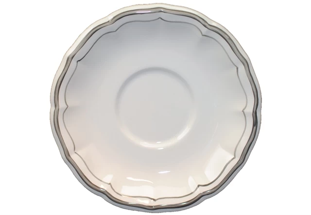 Gien Filet Taupe Tee-Untertasse US