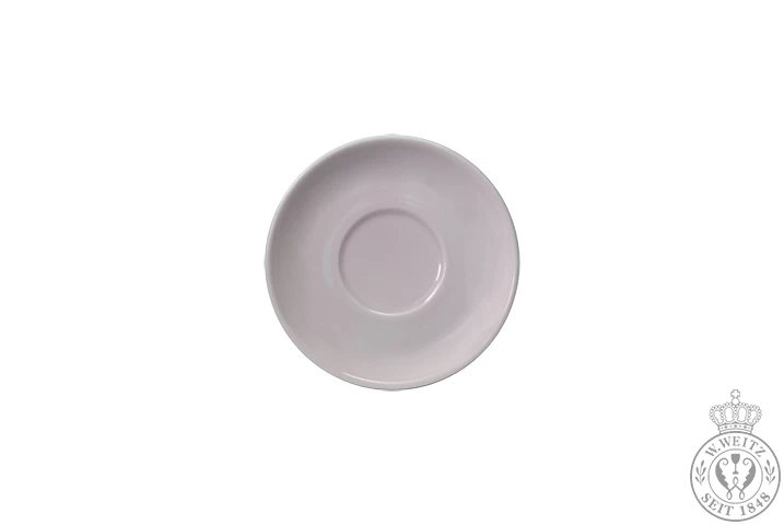 Dibbern Solid Color Puder Espresso-Untertasse Rund