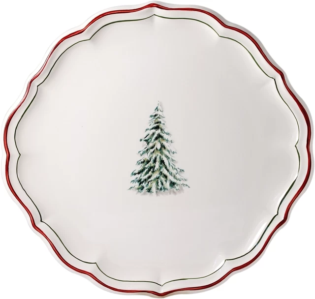 Gien Filets Noel Kuchenplatte 31,7cm